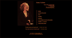 Desktop Screenshot of anneazema.com